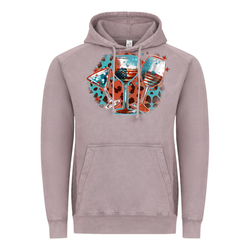 American Wines Vintage Hoodie by FaDigitalArtStudio | Teevron