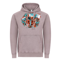 Vintage Zinc American wines Vintage Hoodie - FaDigitalArtStudio