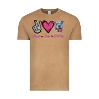 Vintage Camel Peace Love Pitties Vintage Tee - Jasminsmagicworld