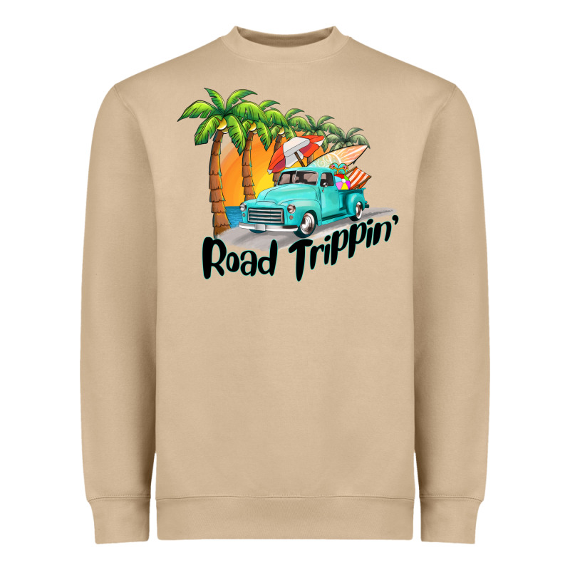Road Trippin Heavyweight Sweatshirt by BarkalooDesign | Teevron