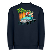 Navy road trippin Heavyweight Sweatshirt - BarkalooDesign