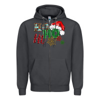 Smoke ho ho ho christmas Zipper Hoodie - BarkalooDesign