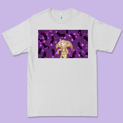 Elf With Big Ears And Socks Premium Tee Designed By Tumblerdesignbyshophia