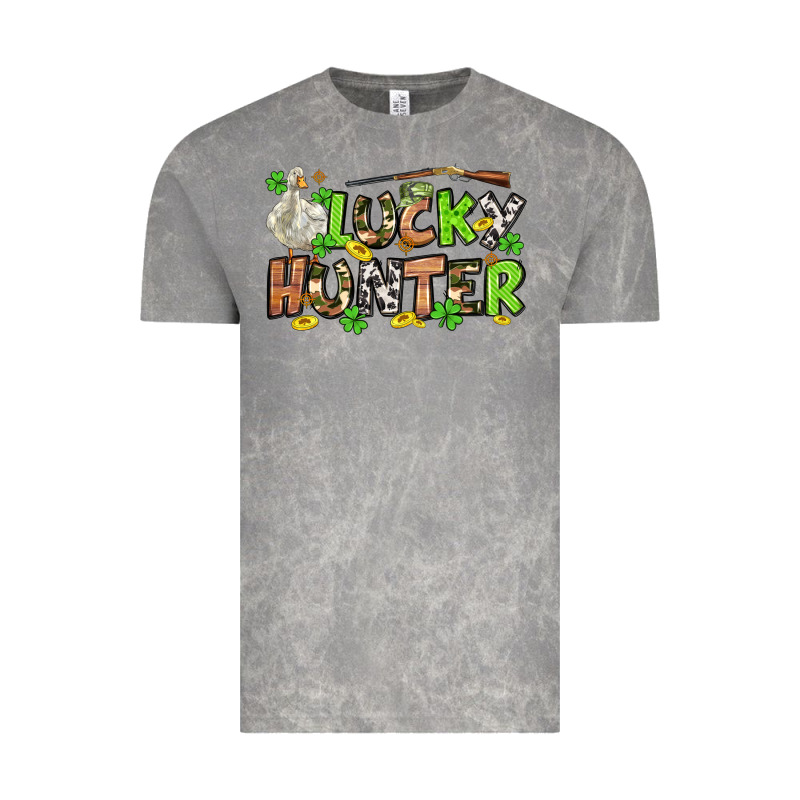 Lucky Hunter St. Patrick's Day Vintage Tee by OliviaCreatesArt | Teevron
