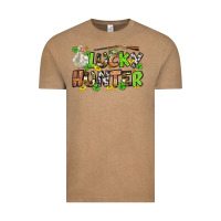 Vintage Coffee Lucky hunter St. Patrick's Day Vintage Tee - OliviaCreatesArt