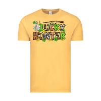Vintage Mustard Lucky hunter St. Patrick's Day Vintage Tee - OliviaCreatesArt