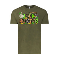 Vintage Olive Lucky hunter St. Patrick's Day Vintage Tee - OliviaCreatesArt