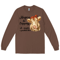 Chestnut heifer's be trippin' charolais cow Long Sleeve Tee - RanaPortraitStore