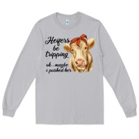 Moon Dust heifer's be trippin' charolais cow Long Sleeve Tee - RanaPortraitStore