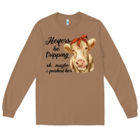 Toasted Coconut heifer's be trippin' charolais cow Long Sleeve Tee - RanaPortraitStore