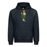 Navy san judas Urban Hoodie - JahusDesignShop