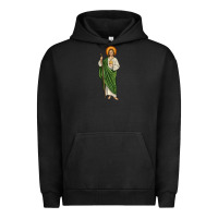 Pigment Black san judas Urban Hoodie - JahusDesignShop