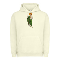 Pigment Pistachio san judas Urban Hoodie - JahusDesignShop