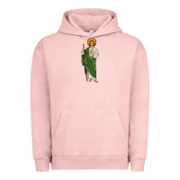Pigment Salmon san judas Urban Hoodie - JahusDesignShop