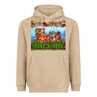 Mushroom holiday and santa. claus Heavyweight Hoodie - AdoDesignShop