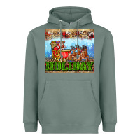Sage holiday and santa. claus Heavyweight Hoodie - AdoDesignShop