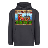 Smoke holiday and santa. claus Heavyweight Hoodie - AdoDesignShop