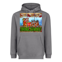Storm holiday and santa. claus Heavyweight Hoodie - AdoDesignShop