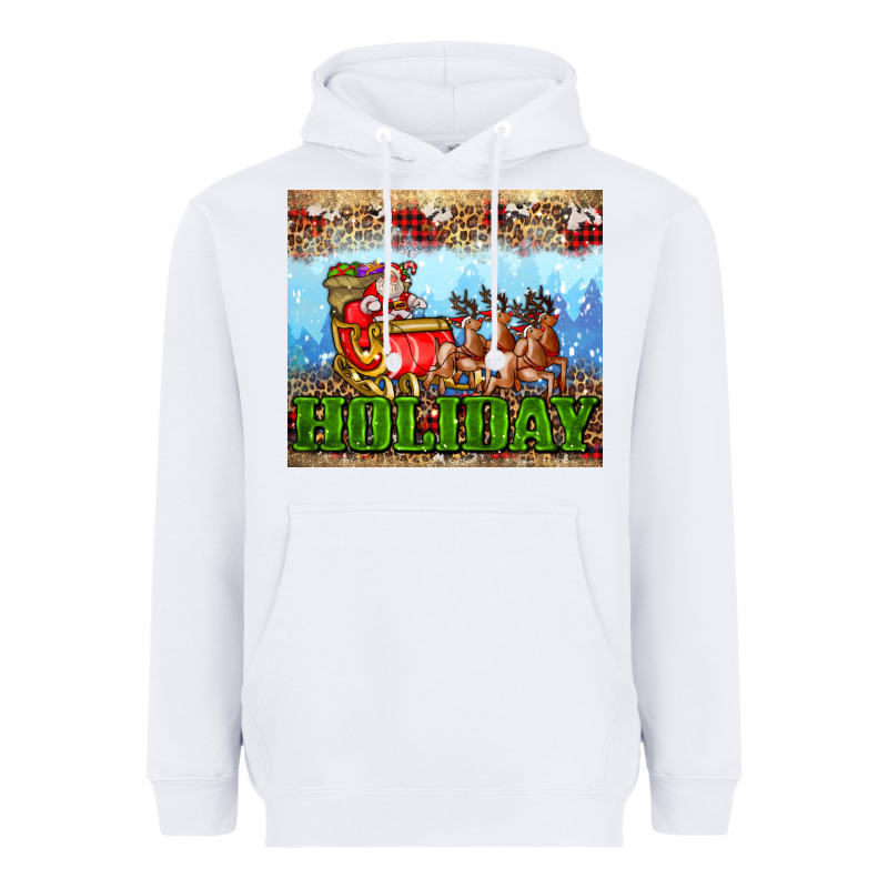 Holiday And Santa. Claus Heavyweight Hoodie by AdoDesignShop | Teevron