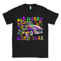 Black happy mardi gras truck Classic Tee - CowGirlArtShop