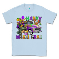 Dusty Blue happy mardi gras truck Classic Tee - CowGirlArtShop