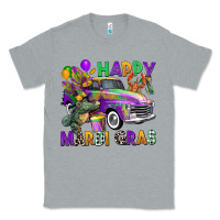 Heather Grey happy mardi gras truck Classic Tee - CowGirlArtShop
