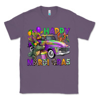 Lavender happy mardi gras truck Classic Tee - CowGirlArtShop