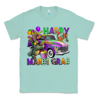 Seafoam happy mardi gras truck Classic Tee - CowGirlArtShop