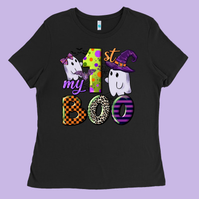My First Boo Ladies Tee Designed By Cowgirlartshop