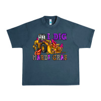 Midnight Navy i dig mardi gras olivia Urban Heavy Tee - OliviaCreatesArt