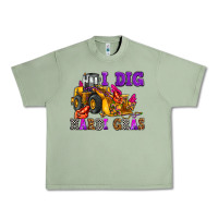 Oil Green i dig mardi gras olivia Urban Heavy Tee - OliviaCreatesArt