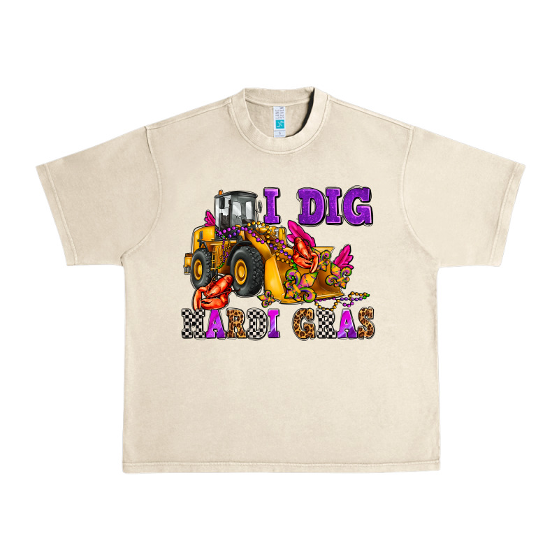 I Dig Mardi Gras Olivia Urban Heavy Tee by OliviaCreatesArt | Teevron
