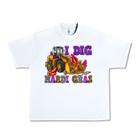 White i dig mardi gras olivia Urban Heavy Tee - OliviaCreatesArt