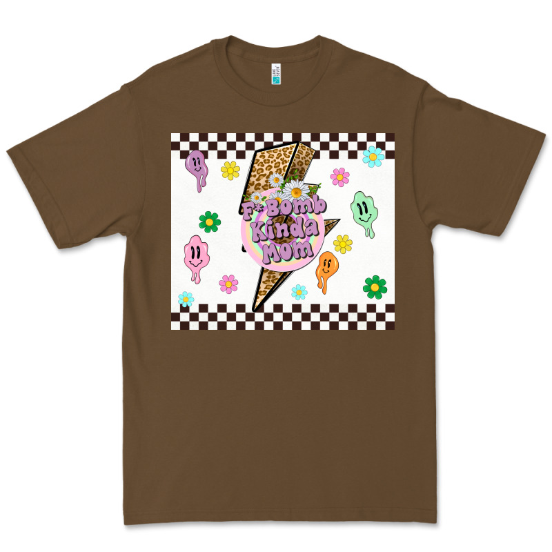 F Bomb Kinda Mom Premium Tee by TumblerDesignByShophia | Teevron