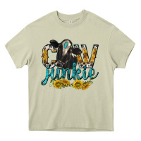 Mossy Cow Junkie with Cow Heavy Core Tee - texasbilliewilder