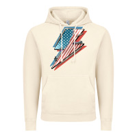 Vintage Artic American flag lightning bolt 4th of july Vintage Hoodie - FaDigitalArtStudio