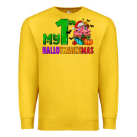 Lemon my first hallothanksmas Premium Sweatshirt - AdoDesignShop