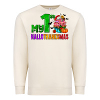 Sandshell my first hallothanksmas Premium Sweatshirt - AdoDesignShop