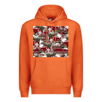 Carrot vintage christmas car pattern Premium Hoodie - CowhideDigitalArt