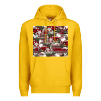 Lemon vintage christmas car pattern Premium Hoodie - CowhideDigitalArt