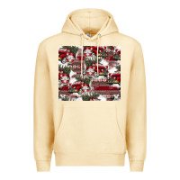 Pina Colada vintage christmas car pattern Premium Hoodie - CowhideDigitalArt