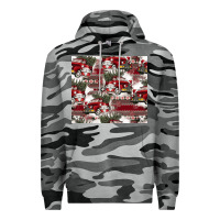 Slate Camo vintage christmas car pattern Premium Hoodie - CowhideDigitalArt