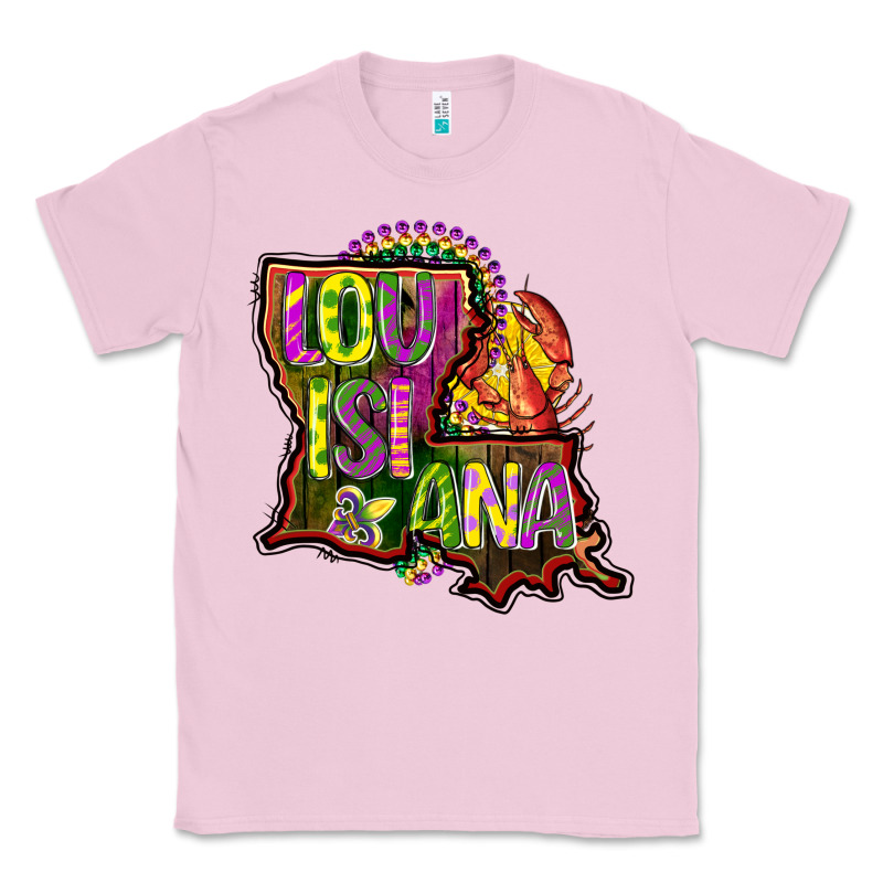 Louisiana Map Classic Tee by CowGirlArtShop | Teevron