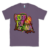 Lavender louisiana map Classic Tee - CowGirlArtShop