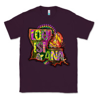 Plum louisiana map Classic Tee - CowGirlArtShop