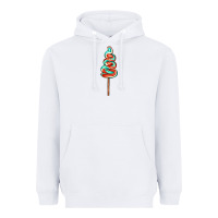 White bluered lollipop Heavyweight Hoodie - AdoDesignShop