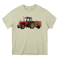 Mossy farm tractor Heavy Core Tee - RanaPortraitStore