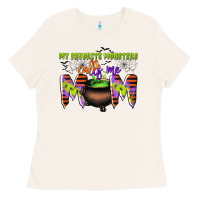 Bone my favorite monsters calls me mom Ladies Tee - CowGirlArtShop