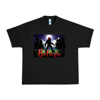 Black bigfoot believe christmas Urban Heavy Tee - FaDigitalArtStudio