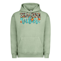 Pigment Oil Green teacher vibes Urban Hoodie - JahusDesignShop